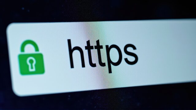 Web Security - HTTPS Protocol with Green Padlock