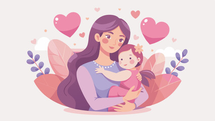 Happy Mother's Day Colorful Vector	