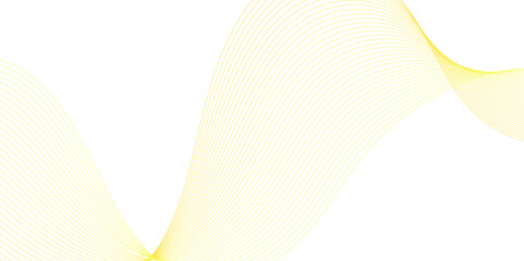
Wavy shiny golden moving wave lines design element for banner design. Abstract futuristic technology wave glowing lines background. Frequency sound wave technology, science, banner, template design.
