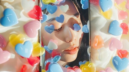 Exploring self-centered behavior and curated identity in the digital world.