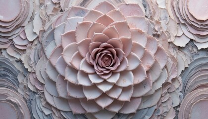 Delicate floral art creation indoor studio artwork display elegant environment close-up view nature inspired design for home decor