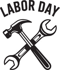 Creative Labor Day Vector Illustration