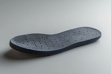 Breathable insole with holes for ventilation promoting foot health and hygiene