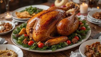 roasted chicken with vegetables