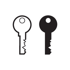 Traditional key graphic pair