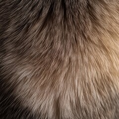 Fototapeta premium Siamese cat fur texture close-up showcasing soft, silky strands with a beautiful gradient of colors, highlighting the unique characteristics of this breed, pet care concept