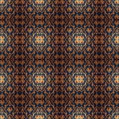 Baroque pattern for textile design