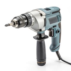 electric drill isolated on white background