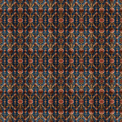 Baroque pattern for textile design