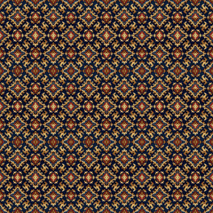 Baroque pattern for textile design
