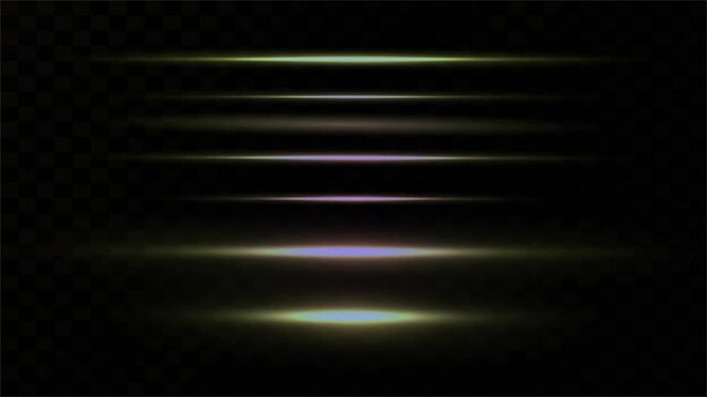 Luminous Lines: A minimalist composition showcases vibrant, parallel lines of light, elegantly arranged to create a mesmerizing visual effect.
