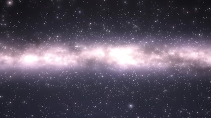 Obraz premium A wide view of the cosmos filled with bright stars