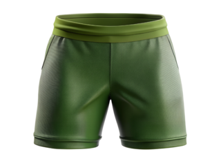 Green Athletic Shorts Design, Boxer Mockup, Boxer isolated, Boxer transparent background, Boxer Png