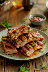 Costine di maiale alla griglia