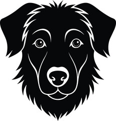 vector illustration of a dog