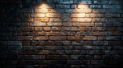 Brick wall with spotlights (15)