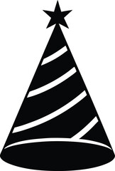 christmas tree silhouette