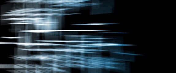 abstract blue and grey background with motion blur and halftone texture