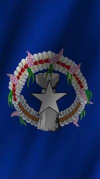 Discovering the vibrant flag of the Northern Mariana Islands with its distinct elements and cultural significance