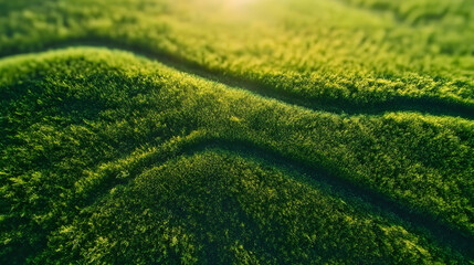 Regenerative Agriculture Horizons Lush Green Grasslands Showcasing Sustainable Farming Potential for Climate-Resilient Land Management Solutions