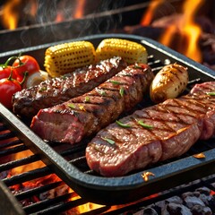 Barbeacue in Grill