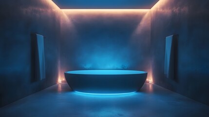 Contemporary Minimalist Gray Bathroom Interior Design with Sleek and Elegant Features