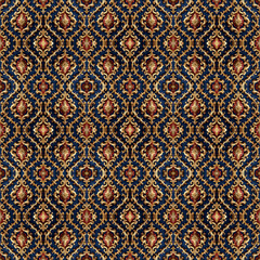 Baroque pattern for textile design