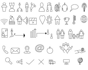 best collection of professional business and communication icons for branding all icon.ai
