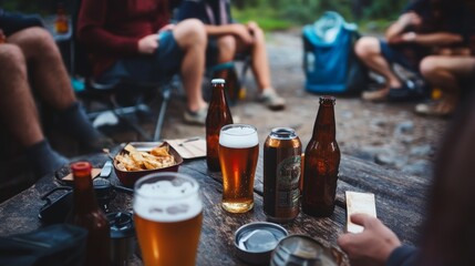 How do you and your friends choose what beers to bring on a camping trip?