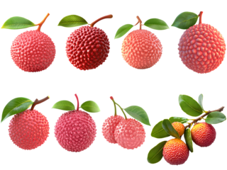 Lychee transparent PNG element