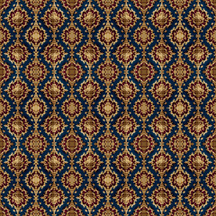 Baroque pattern for textile design