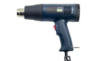 Portable hot air blower for crafts and repairs in various locations and settings