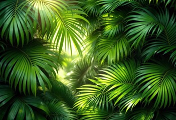  Tropical Monstera Leaf Background - Exotic Green Foliage Texture