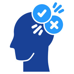 Decision Icon Single Vector Collection 