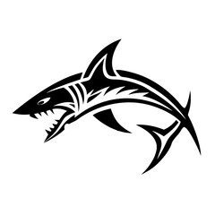 Obraz premium Shark Icon Vector Art, Icons, and Graphics
