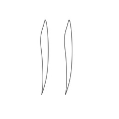 arabic number line art