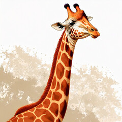 Obraz premium Giraffe*