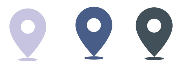 Set location pin circles