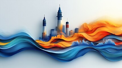 Wave Energy Solutions Enhancing Urban Landscapes With Vibrant Waves