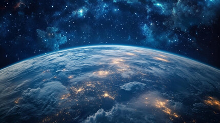 Obraz premium Just imagine how big this world . Mixed media