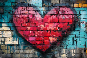 wall brick graffiti texture