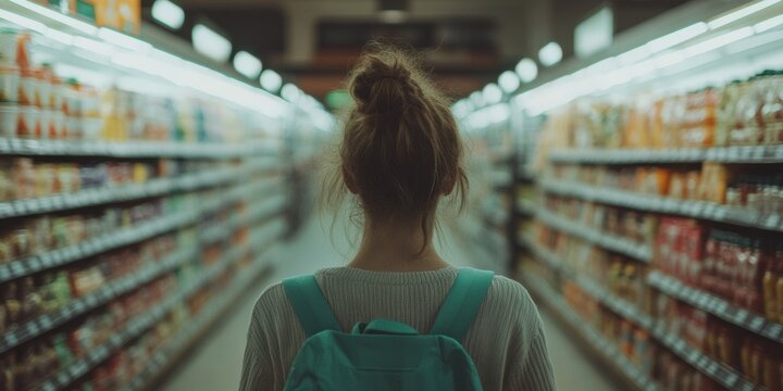 Mindful Millennial Grocery Shopping Sustainable Consumer Journey Through Modern Retail Spaces - Conscious Consumption and Intentional Lifestyle Branding