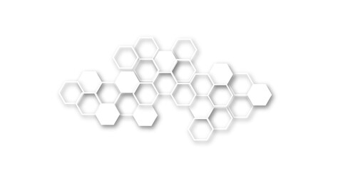 A Sophisticated Digital Illustration Combining the Precision of Molecular Geometry with the Aesthetic Appeal of Seamless Hexagonal Patterns, Perfect for Scientific Interfaces and Technological Brandin