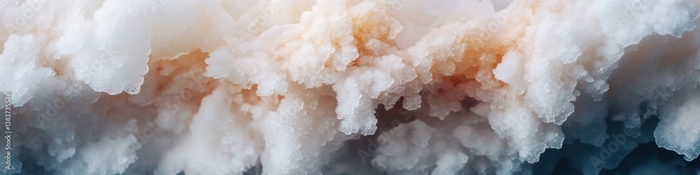 Poster ethereal frost fusion minimalist climate texture exploration - high-resolution natural abstract envi