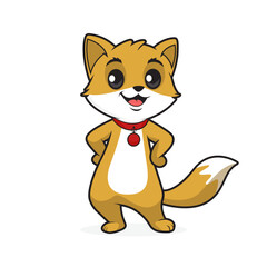 Cute cat vector cartoon graphic illustration
