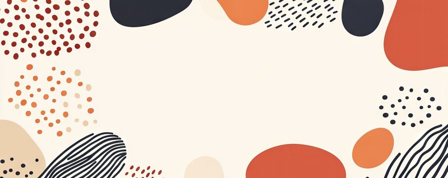 Abstract organic shapes background (1)