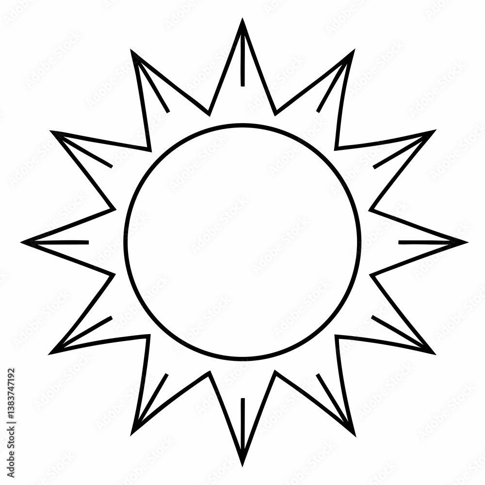 Aufkleber zipper un-outline vector set – coloring book style line art drawing on white background