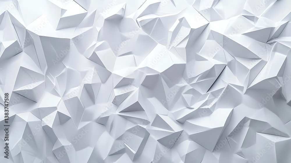 Poster white abstract wallpaper background with geometric patterns