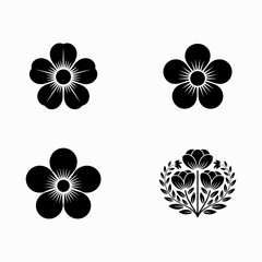 Stunning Flower Vector Designs High Quality Floral Illustrations.