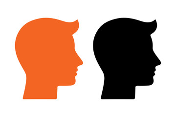 man head silhouette icon